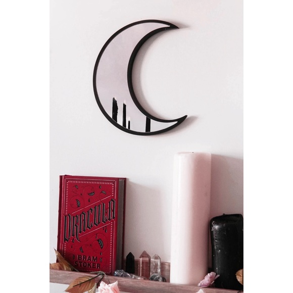 killstar crescent moon wall mirror - Picture 2 of 4